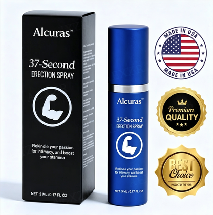 🔥LAST DAY 49% OFF🔥 - Alcuras® 37-Second Erection Spray Without Pills, Planning, or Apologies